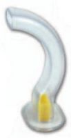 SunMed 1-1521-04 PVC Guedel, Med. Adult, 90mm, Size 4, Yellow, Box 50 units, Soft, clear PVC plastic (1152104 1 1521 04) 
