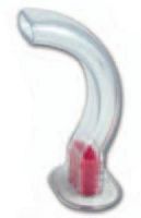SunMed 1-1521-05 PVC Guedel, Large Adult, 100mm, Size 5, Red, Box 50 units, Soft, clear PVC plastic (1152105 1 1521 05) 