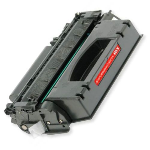 Clover Imaging Group 115232P Remanufactured MICR Black Toner Cartridge To Replace HP Q7553X; Yields 7000 Prints at 5 Percent Coverage; UPC 801509141542 (CIG 115232P 115 232 P  115-232-P Q 7553X Q-7553X)