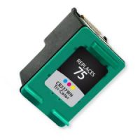 Clover Imaging Group 115411 Remanufactured Tri-color Ink Cartridge To Replace HP CB337WN, HP75; Yields 170 Prints at 5 Percent Coverage; UPC 801509142266 (CIG 115411 115 411 115-411 CB 337WN CB-337WN HP-75 HP 75) 