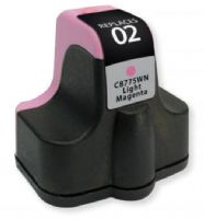 Clover Imaging Group 115418 Remanufactured High-Yield Light Magenta Ink Cartridge To Replace HP C8775WN, HP02; Yields 240 prints at 5 Percent Coverage; UPC 801509142334 (CIG 115418 115 418 115-418 C8 775WN C8-775WN HP-02 HP 02) 