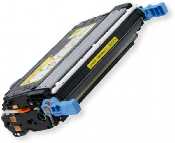 Clover Imaging Group 115529P Remanufactured Yellow Toner Cartridge To Repalce HP CB402A; Yields 7500 Prints at 5 Percent Coverage; UPC 801509144628 (CIG 115529P 115 529 P 115-529-P CB 402 A CB-402-A)