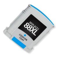 Clover Imaging Group 115796 Remanufactured High-Yield Cyan Ink Cartridge To Replace HP C9391AN, C9386AN, HP88XL; Yields 1700 Prints at 5 Percent Coverage; UPC 801509146110 (CIG 115796 115 796 115-796 C9 391AN C9-391AN C9 386AN C9-386AN HP-88XL HP 88XL) 