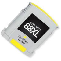 Clover Imaging Group 115798 Remanufactured High-Yield Yellow Ink Cartridge To Replace HP C9393AN, C9388AN, HP88XL; Yields 1540 Prints at 5 Percent Coverage; UPC 801509146134 (CIG 115798 115 798 115-798 C9 393AN C9-393AN C9 388AN C9-388AN HP-88XL HP 88XL) 