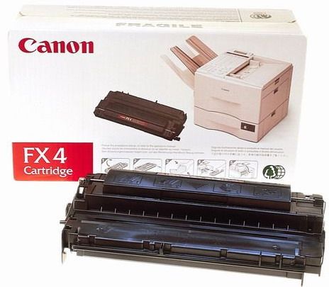 Canon 1158A002; model FX4 Genuine Toner Cartridge for use in Fax, LaserClass 8500, LaserClass 9000, LaserClass 9000L, LaserClass 9000MS, LaserClass 9000S, LaserClass 9500, LaserClass 9500MS, LaserClass 9500S, L800, L900; Replaces H11-6401-220 (FX 4 FX-4 1158A002 CAN-FX4)