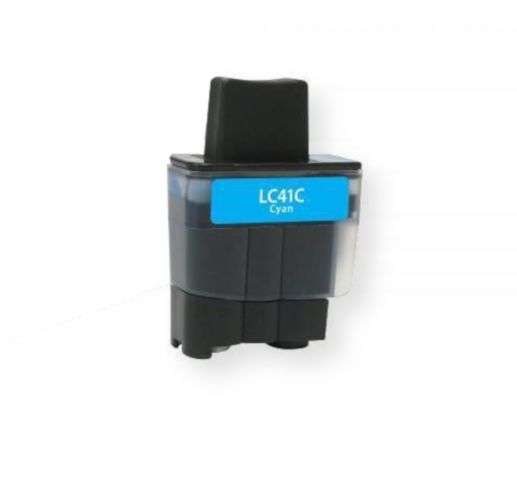 Clover Imaging Group 116253 Remanufactured Cyan Ink Cartridge for Brother LC41C, Cyan Color; Yields 400 prints at 5 Percent Coverage; UPC 801509148718 (CIG 116253 116-253 116 253 LC41C LC-41-C LC 41 C)