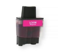 Clover Imaging Group 116254 Remanufactured Magenta Ink Cartridge for Brother LC41M, Magenta Color; Yields 400 prints at 5 Percent Coverage; UPC 801509148725 (CIG 116254 116-254 116 254 LC41M LC-41-M LC 41 M) 