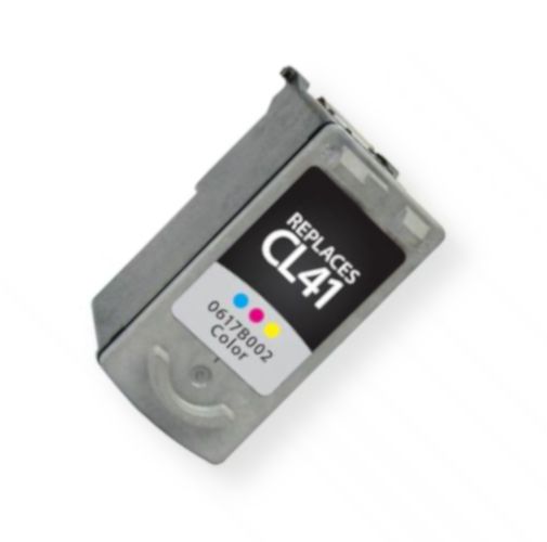 Clover Imaging Group 116261 Remanufactured Color Ink Cartridge for Canon CL-41, Tri-Color; Yields 303 prints at 5 Percent Coverage; UPC 801509148794 (CIG 116261 116-261 116 261 0617B002 0617 B002 0617-B-002 CL-41 CL41 CL 41)