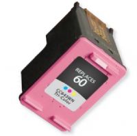 Clover Imaging Group 116303 Remanufactured Tri-color Ink Cartridge To Replace HP CC643WN, HP60; Yields 165 Prints at 5 Percent Coverage; UPC 801509149227 (CIG 116303 116 303 116-303 CC 643WN CC-643WN HP-60 HP 60) 