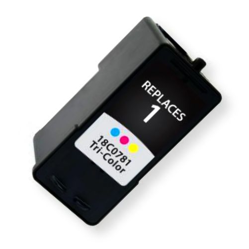 Clover Imaging Group 116307 Remanufactured Tri-Color Ink Cartidge To Replace Lexmark 18C0781; Yields 125 copies at 5 percent coverage; UPC 801509149265 (CIG 116307 116-307 116 307 18C 0781 18C-0781)