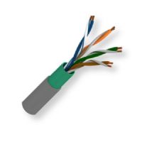 Belden 11700A 0081000, Model 11700A; 24 AWG, 4-Bonded-Pair, DataTuff, Industrial Ethernet Cat 5e Cable; Gray Color; CMR Riser-Rated; 4 Bonded-Pair 24AWG Bare Copper; PO Insulation; PVC Inner Jacket; PVC Outer Jacket; MSHA CMR Rated; UPC 612825107699 (BTX 11700A0081000 11700A 0081000 11700A-0081000 BELDEN) 
