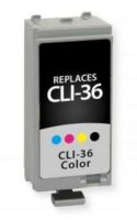 Clover Imaging Group 117012 Remanufactured Tri-Color Ink Cartidge for Canon CLI-36; Yields 249 Prints at 5 Percent Coverage; UPC 801509191752 (CIG 117012 117-012 117 012 1511B002 1511 B002 1511-B-002 CLI-36 CLI36 CLI 36) 
