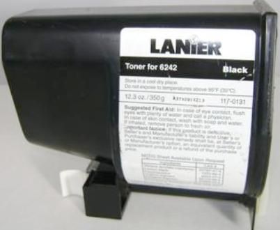 Lanier 117-0131 Black Toner Cartridge (10 Pack), For use with Lanier 6242 MultiFunctional Device, New Genuine Original OEM Lanier Brand (1170131 117 0131 1170-131)