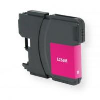 Clover Imaging Group 117023 Remanufactured New High Yield Magenta Ink Cartridge for Brother LC61M and LC65M, Magenta Color; Yields 750 prints at 5 Percent Coverage; UPC 801509191868 (CIG 117023 117-023 117 023 LC61M LC65M LC-61-M LC-65-M LC 65 M LC 61 M) 