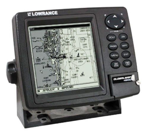 Lowrance 11704 GlobalMap 4800M Compact Mapping GPS+WAAS Reciver, 5.0