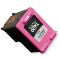 Clover Imaging Group 117149 Remanufactured Tri-color Ink Cartridge To Replace HP CC644WN, HP60XL; Yields 440 Prints at 5 Percent Coverage; UPC 801509193800 (CIG 117149 117 149 117-149 CC 644WN CC-644WN HP-60XL HP 60XL) 