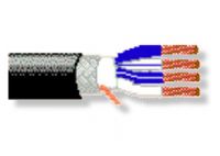 BELDEN1172AG7X1000 Model 1172A Multi-Conductor, Four-Conductor Star Quad, Low-Impedance Cable, Blue-Matte Color; 26 AWG stranded (30x40) high-conductivity BC conductors; Polyethylene insulation; Tinned copper "French Braid" shield (95 Percent coverage); BC drain wire; PVC jacket; Dimensions 1000 feet (length), Weight 25 lbs; Shipping Weight 26 lbs; UPC BELDEN1172AG7X1000 (BELDEN1172AG7X1000 TRANSMISSION CONNECTIVITY MULTICONDUCTOR ELECTRICITY) 