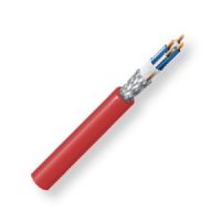 BELDEN1172AG7V1000, Model 1172A, 26 AWG, 4-Conductor, Starquad Microphone Cable; Red Color; High-conducitivity bare copper conductors; Polyethylene insulation; Tinned copper French Braid shield; Bare copper drain; PVC jacket; UPC 612825107781 (BELDEN1172AG7V1000 TRASMISSION CONNECTIVITY SOUND WIRE) 
