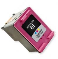 Clover Imaging Group 117344 Remanufactured Tri-Color Ink Cartridge To Replace HP CH562WN, HP61; Yields 165 Prints at 5 Percent Coverage; UPC 801509201161 (CIG 117344 117 344 117-344 CH 562WN CH-562WN HP-61 HP 61) 