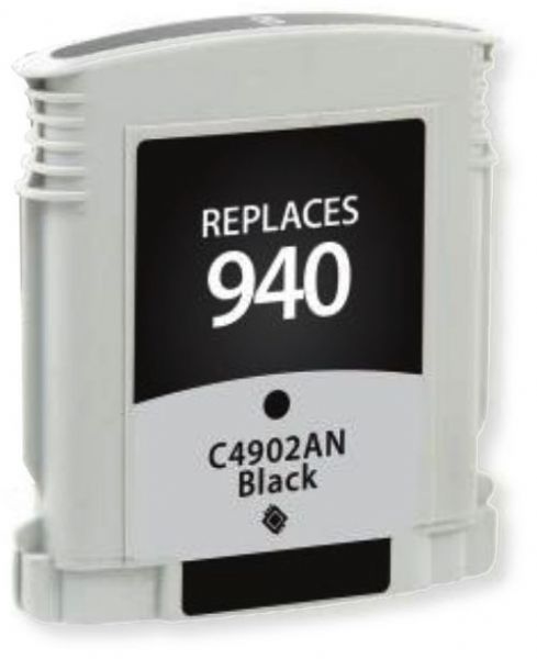 Clover Imaging Group 117812 Remanufactured Black Ink Cartridge To Replace HP C4902AN; Yields 1000 Prints at 5 Percent Coverage; UPC 801509213874 (CIG 117812 117 812 117-812 C-4902AN C 4902AN)