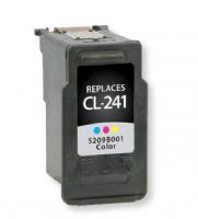 Clover Imaging Group 117831 Remanufactured Tri-Color Ink Cartridge for Canon CL-241; Yields 180 Prints at 5 Percent Coverage; UPC 801509217131 (CIG 117831 117-831 117 831 5209B001 5209-B001 5209 B001 CL241 CL 241 CL-241) 