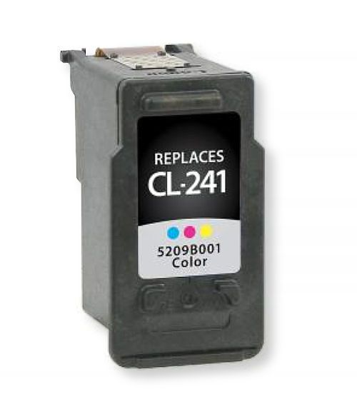Clover Imaging Group 117831 Remanufactured Tri-Color Ink Cartridge for Canon CL-241; Yields 180 Prints at 5 Percent Coverage; UPC 801509217131 (CIG 117831 117-831 117 831 5209B001 5209-B001 5209 B001 CL241 CL 241 CL-241)