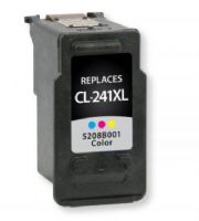 Clover Imaging Group 117833 Remanufactured High-Yield Tri-Color Ink Cartridge for Canon CL-241XL; Yields 400 Prints at 5 Percent Coverage; UPC 801509217155 (CIG 117833 117-833 117 833 5208B001 5208-B001 5208 B001 CL241XL CL 241 XL CL-241-XL CL 241 XL) 