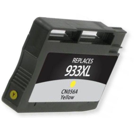 Clover Imaging Group 118014 Remanufactured High-Yield Yellow Ink Cartridge To Replace HP CN056A, HP933XL; Yields 825 Prints at 5 Percent Coverage; UPC 801509218633 (CIG 118014 118 014 118-014 CN 056A CN-056A HP-933XL HP 933XL)