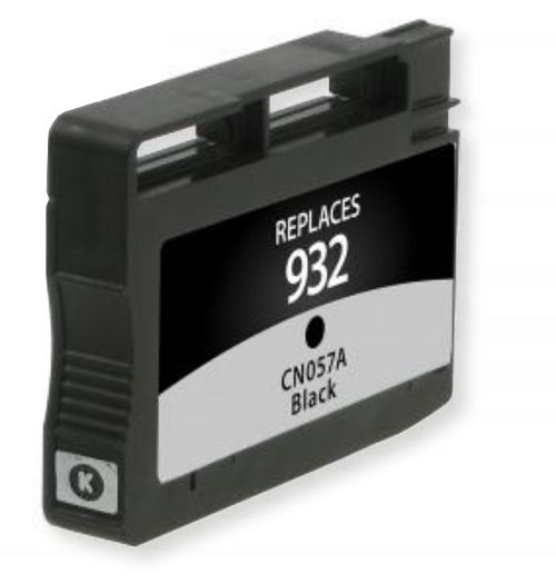 Clover Imaging Group 118015 Remanufactured Black Ink Cartridge To Replace HP CN057A, HP932; Yields 400 Prints at 5 Percent Coverage; UPC 801509218640 (CIG 118015 118 015 118-015 CN 057A CN-057A HP-932 HP 932)