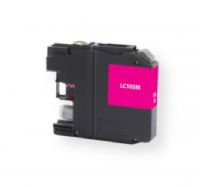 Clover Imaging Group 118071 Remanufactured New Super High Yield Magenta Ink Cartridge for Brother LC105XXL, Magenta Color; Yields 1200 Prints at 5 Percent Coverage; UPC 801509317275 (CIG 118071 118-071 118 071 LC105M LC-105-M LC 105 M LC-105M LC-105XXL) 