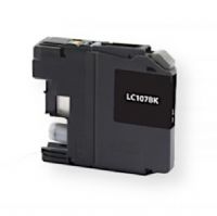 Clover Imaging Group 118073 New Remanufactured Super High Yield Black Ink Cartridge for Brother LC107XXL; Black Color; Yields 1200 pages at 5 Percent coverage; UPC 801509317299 (CIG 118073 118-073 118 073 LC 107BK LC-107BK LC 107BK LC-107BK LC107XXL) 