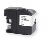 Clover Imaging Group 118074 Remanufactured Super High Yield Black Ink Cartridge for Brother LC109; Black Color; Yields 2400 prints at 5 Percent coverage; UPC 801509340938 (CIG 118007 118-007 118 007 LC 109 BK LC-109-BK LC109BK LC-109) 