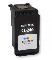 Clover Imaging Group 118077 New Tri-Color Ink Cartridge for Canon CL-246; Cyan, Magenta, and Yellow; Yields 180 Prints at 5 Percent Coverage; UPC 801509322255 (CIG 118077 118-077 118 077 CL-246 CL246 CL 246 8281B001 8281 B001 8281-B-001 8281-B001) 
