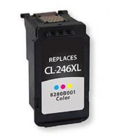 Clover Imaging Group 118078 New Tri-Color Ink Cartridge for Canon CL-246XL; Cyan, Magenta and Yellow; Yields 300 Prints at 5 Percent Coverage; UPC 801509322262 (CIG 118078 118-078 118 078 CL-246XL CL246XL CL 246 XL 8280B001 8280 B001 8280-B-001 8280-B001) 