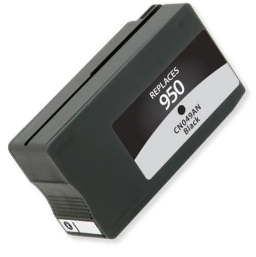 Clover Imaging Group 118087 Remanufactured Black Ink Cartridge To Replace HP CN049AN, HP950; Yields 1000 Prints at 5 Percent Coverage; UPC 801509327809 (CIG 118087 118 087 118-087 CN 049AN CN-049AN HP-950 HP 950)