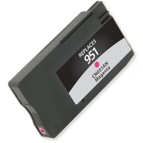 Clover Imaging Group 118089 Remanufactured Magenta Ink Cartridge To Replace HP CN051AN, HP951; Yields 700 Prints at 5 Percent Coverage; UPC 801509327823 (CIG 118089 118 089 118-089 CN 051AN CN-051AN HP-951 HP 951)