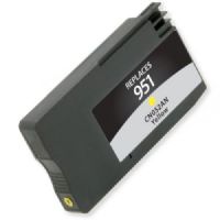 Clover Imaging Group 118090 Remanufactured Yellow Ink Cartridge To Replace HP CN052AN, HP951; Yields 700 Prints at 5 Percent Coverage; UPC 801509327830 (CIG 118090 118 090 118-090 CN 052AN CN-052AN HP-951 HP 951) 
