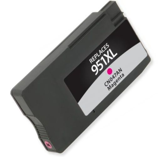 Clover Imaging Group 118093 Remanufactured High-Yield Magenta Ink Cartridge To Replace HP CN047AN, HP951XL; Yields 1500 Prints at 5 Percent Coverage; UPC 801509327861 (CIG 118093 118 093 118-093 CN 047AN CN-047AN HP-951XL HP 951XL)