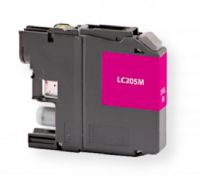 Clover Imaging Group 118108 Remanufactured New Super High Yield Magenta Ink Cartridge for Brother LC205XXL, Magenta Color; Yields 1200 Prints at 5 Percent Coverage; UPC 801509359589 (CIG 118108 118-108 118 108 LC205M LC-105-M LC 205 M LC-205M LC-205XXL) 