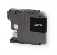 Clover Imaging Group 118110 Remanufactured Brother LC207XXL Super High Yield Black Ink Cartridge; Black Color; Yields 1200 pages at 5 Percent coverage; UPC 801509359602 (CIG 118110 118-110 118 110 LC 207BK LC-207BK LC 207BK LC-207BK LC207XXL) 