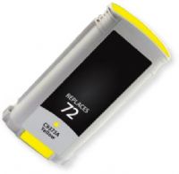 Clover Imaging Group 118124 New Yellow Ink Cartridge To Replace HP C9373A, HP72; UPC 801509345094 (CIG 118124 118 124 118-124 C9 373A C9-373A HP-72 HP 72) 