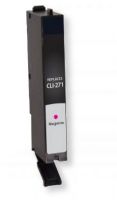 Clover Imaging Group 118128 Remanufactured Magenta Ink Cartridge for Canon CLI-271M; Yields 300 Prints at 5 Percent Coverage; UPC 801509358896 (CIG 118128 118-128 118 128 CLI-271-M CLI271M CLI 271 M) 