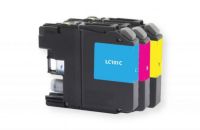 Clover Imaging Group 118143 Remanufactured New Cyan, Magenta, Yellow Ink Cartridges for Brother LC-101; 3 Packs; Cyan, Magenta, and Yellow; High Yield; UPC 801509359701 (CIG 118143 118-143 118 143 LC1013PKS LC-1013PKS LC 101 3PKS LC-101-3PKS LC101) 