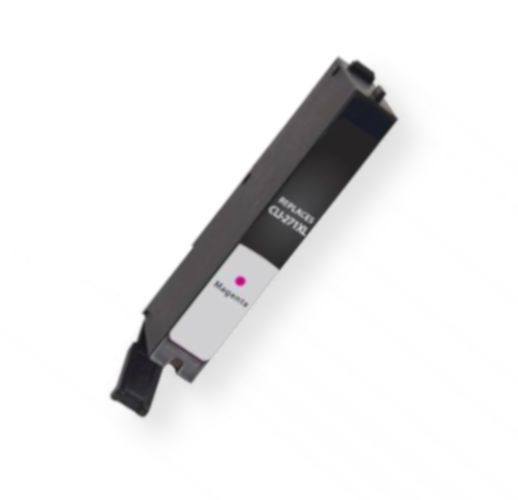Clover Imaging Group 118147 Remanufactured New High Yield Magenta Ink Cartridge for Canon CLI-271XL, Magenta Color; Yields 650 prints at 5 Percent Coverage; UPC 801509364477 (CIG 118147 118-147 118 147 CLI-271XL CLI-271-XL CLI 271 XL 0338C001 0338 C001 0338-C-001)