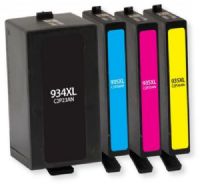 Clover Imaging Group 118165 Remanufactured High-Yield Black, Cyan, Magenta, Yellow Inkjet Cartridge Multi-Pack To Replace HP C2P23AN, C2P24AN, C2P25AN, C2P26AN; Yields 825 Prints each at 5 Percent Coverage; UPC 801509368802 (CIG 118165 118 165 118-165 C-2P23AN C2P 23AN) 