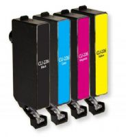 Clover Imaging Group 118166 New Black, Cyan, Magenta, and Yellow Ink Cartridge for Canon CLI-226; Multi-Pack; UPC 801509368819 (CIG 118166 118-166 118 166 4546B001 4546 B001 4546-B-001 4547B001 4547 B001 4547-B-001 4548B001 4548 B001 4548-B-001 4549B001 4549 B001 454-B-001 CLI-226 CLI226 CLI 226) 