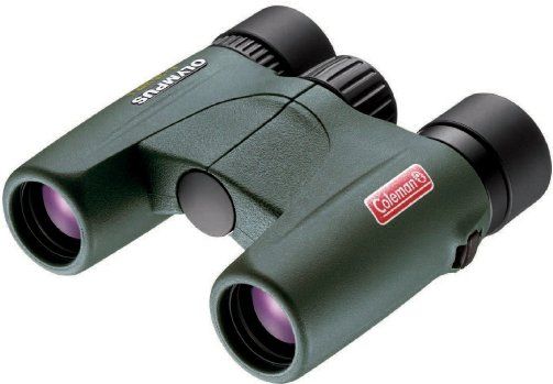 Olympus 118795 Coleman 8 X 25 WPI Magellan Binoculars, Green, 8x Magnification, 25mm Objective Lens Diameter, 3.1mm Exil Pupil Diameter, 18mm Eye Relief, Roof Prism Type, BaK-4 Prism Glass, Fully Multi-Coated UV Protection, 5.5 Field of View Angular, 288ft. Field of View at 1000 yds, 9.9 Close Focus Distance, 9.8 Relative Brightness, UPC 050332171572 (118-795 118 795)