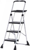 Cosco 11880PBLW1 Three Step Max Steel Work Platform; Versatile work platform can be used for many different big and small household projects and is so durable; Whatever the task, cleaning windows, painting, or repair projects it will provide you with many years of use; Easily folds with the one-hand lock/release latch; UPC 044681119514 (11880-PBLW1 11880 PBLW1 11-880PBLW1 11880PBL1E) 