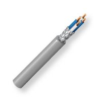 BELDEN1192AU901000, Model 1192A, 24 AWG, 4-Conductor, Starquad Microphone Cable; Gray Color; 4-24 AWG high-conducitivity Bare copper conductors; Polyethylene insulation; Tinned copper French Braid shield with Bare copper drain wire; PVC jacket; UPC 612825108283 (BELDEN1192AU901000 TRANSMISSION CONNECTIVITY SOUND WIRE) 