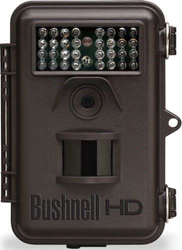 Bushnell 119537C Trophy HD Night-Vision Trail Camera with Audio, 8 Megapixel high-quality full color resolution, HD Video 1280x720 pixels, Day/night autosensor, External power compatible, Adjustable PIR (Lo/Med/High) or Auto PIR, 0.6-second trigger speed, Programmable trigger interval: 1 sec. to 60 min., UPC 029757119780 (119-537C 119 537C 119537-C 119537)